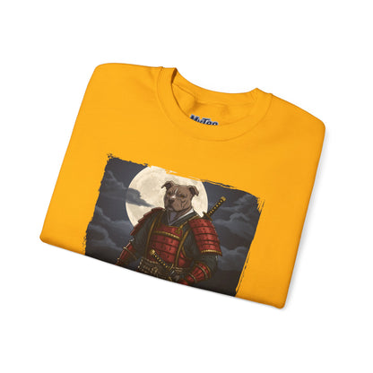 Pitbull Samurai Warrior Sweatshirt | Cozy Crewneck