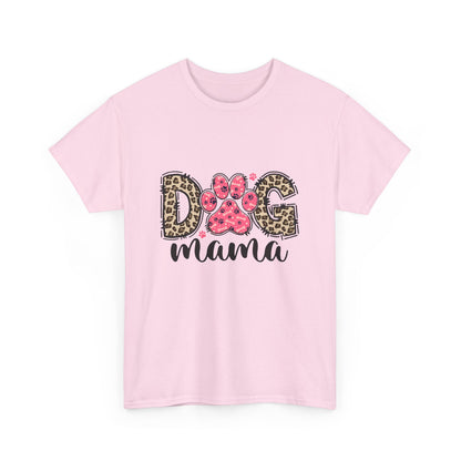 Dog Mama Graphic Cotton T-Shirt | Perfect for Pet Lovers