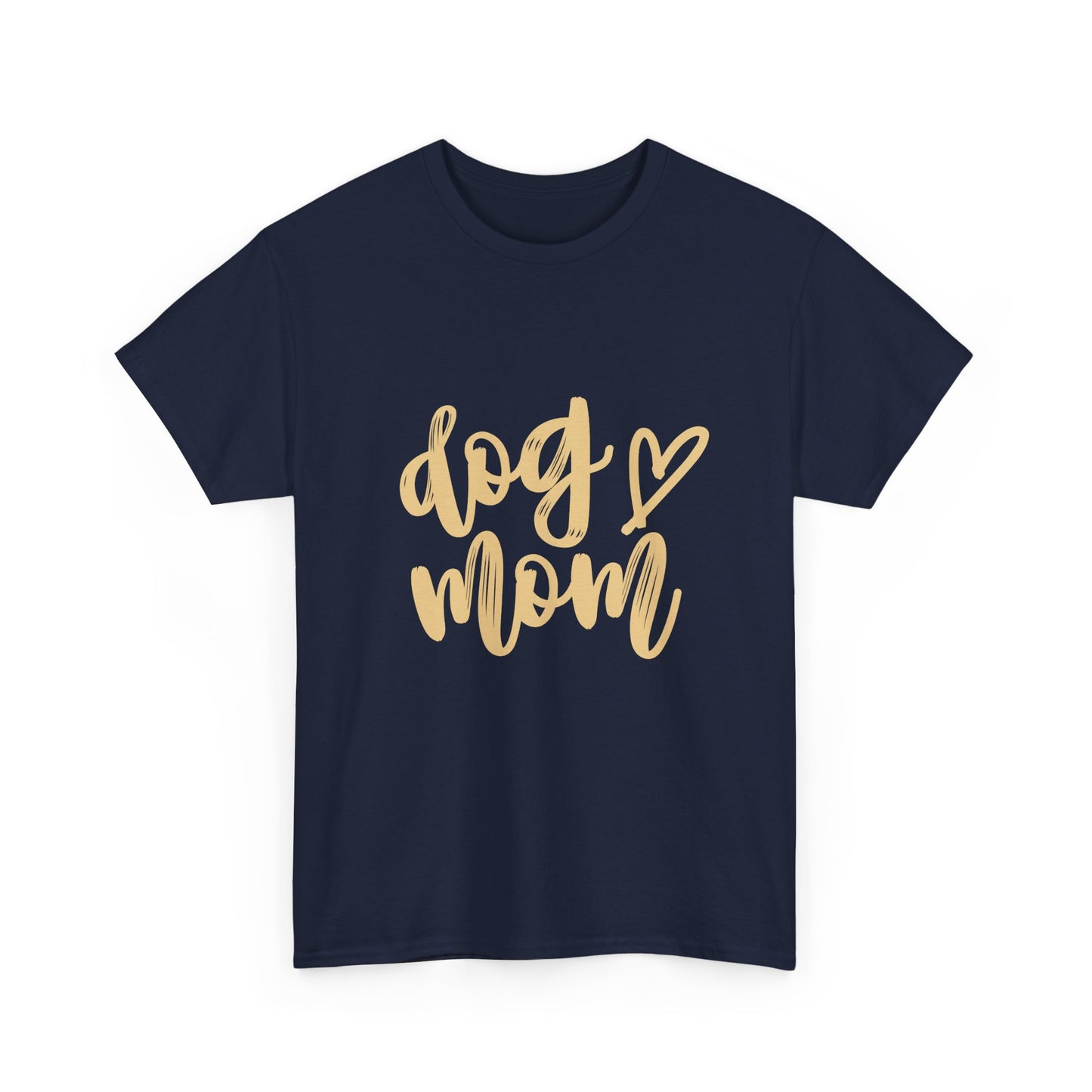 Dog Mom Cotton T-Shirt - Perfect for Dog Mothers