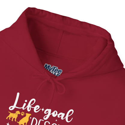 Life Goal Dog Rescue Unisex Hoodie – Cozy & Compassionate