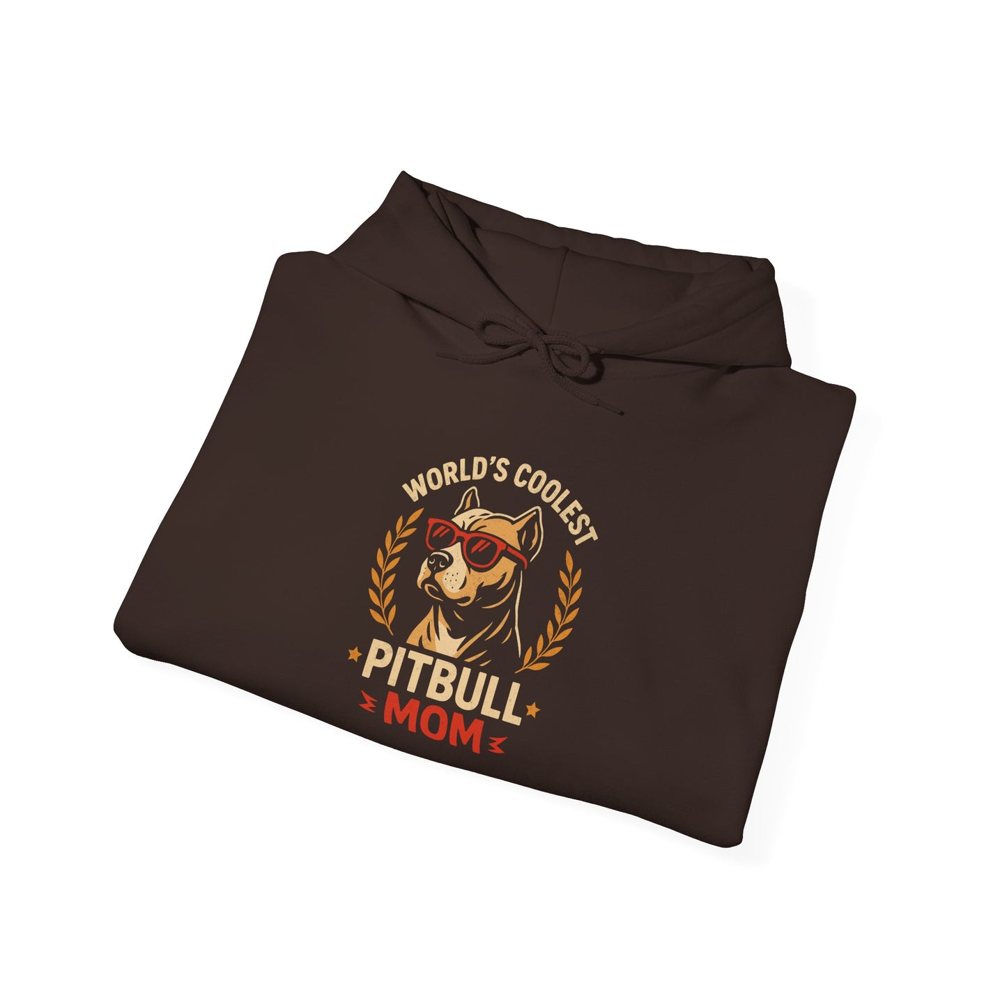 World's Coolest Pitbull Mom Hoodie | Perfect Gift for Dog Mama