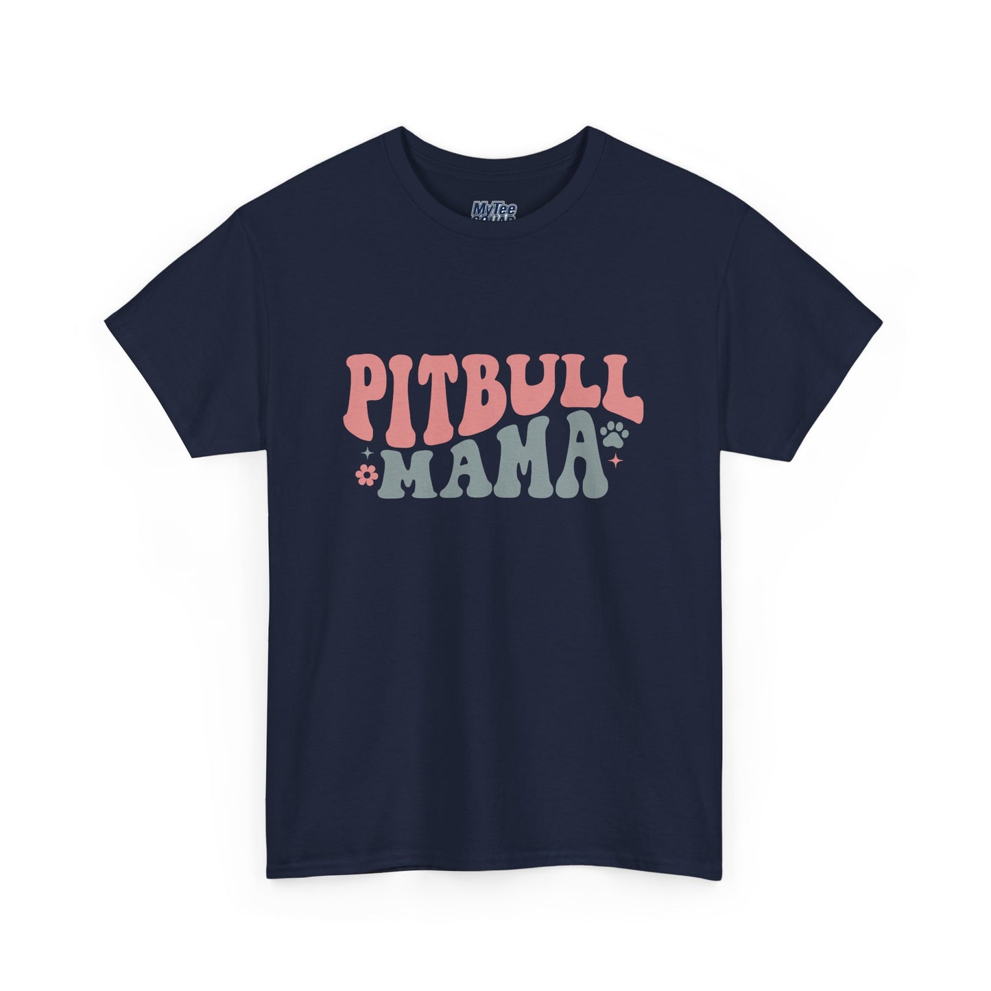 Pitbull Mama Tee – Cute Casual Shirt for Dog Moms & Pet Lovers