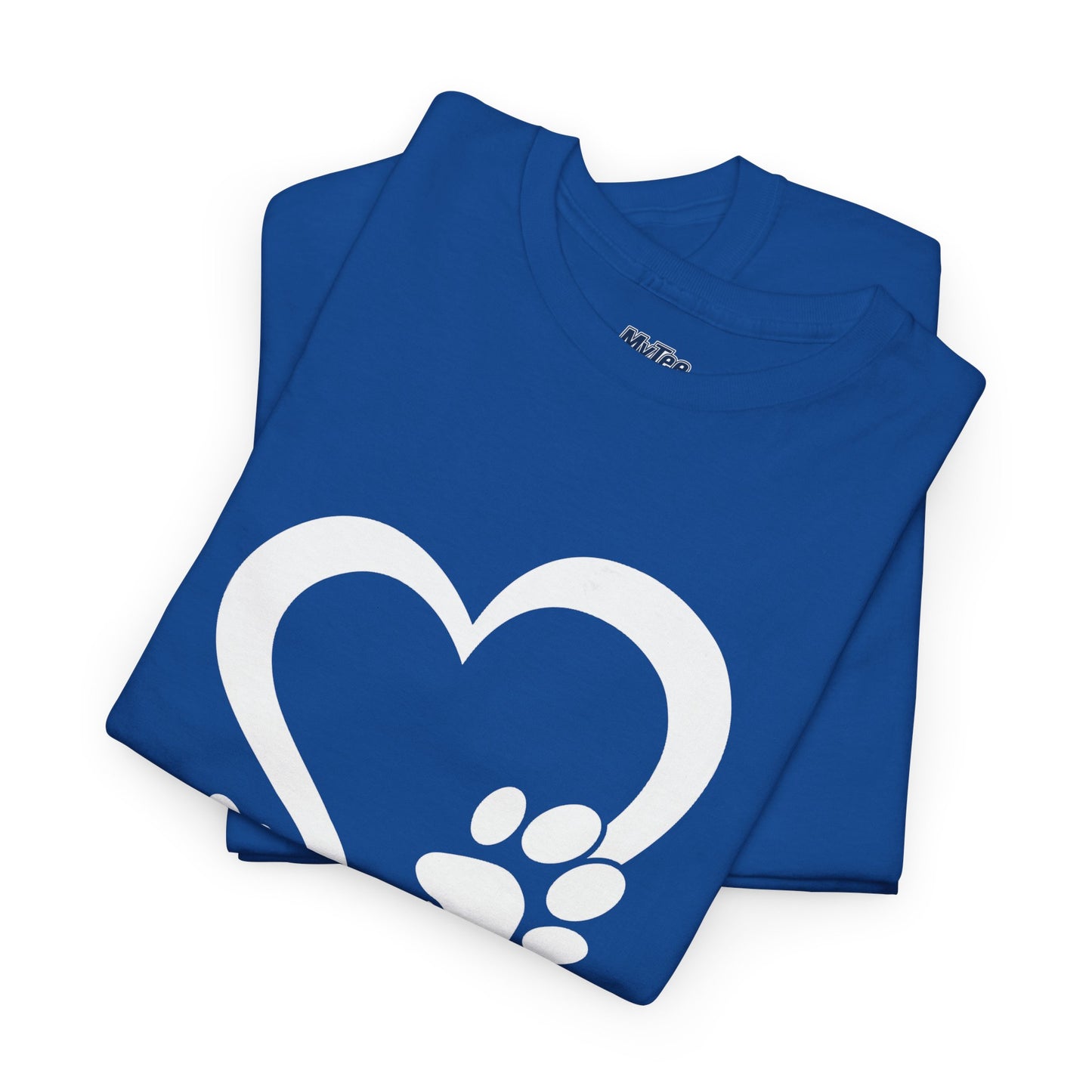 Heart With Paw Print Love T-shirt