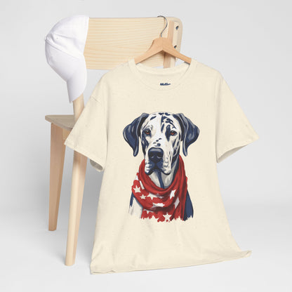 Patriotic Great Dane Unisex T-Shirt
