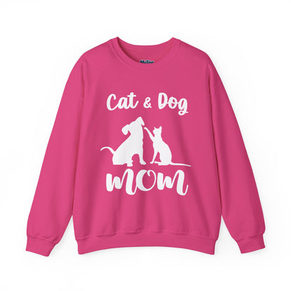 Cat & Dog Mom Sweatshirt | Double The Love, Double The Fur