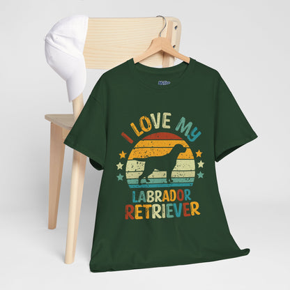 I Love My Labrador Retriever Unisex T-Shirts