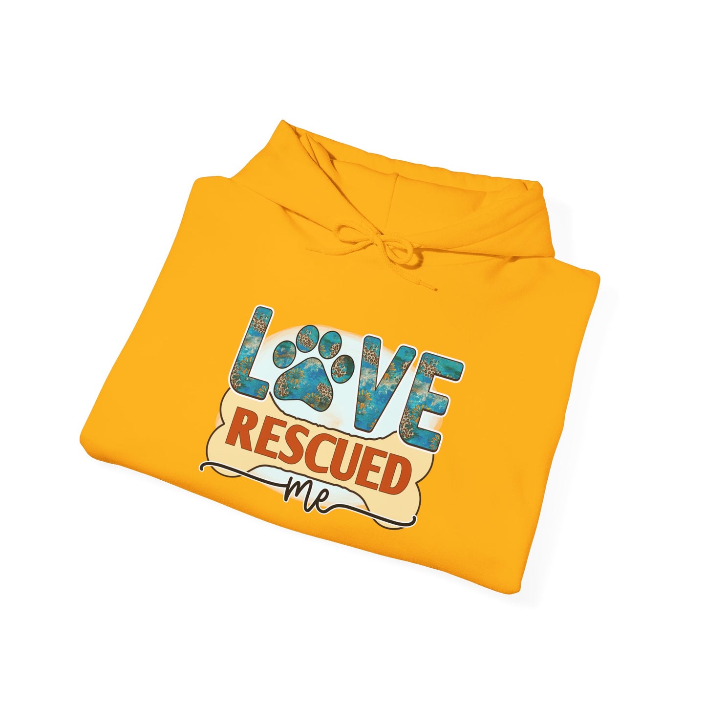 Love Rescued Me Pet Unisex Hoodie