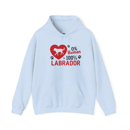 Labrador All The Way Unisex Hoodie – Zero Human, All Dog Energy