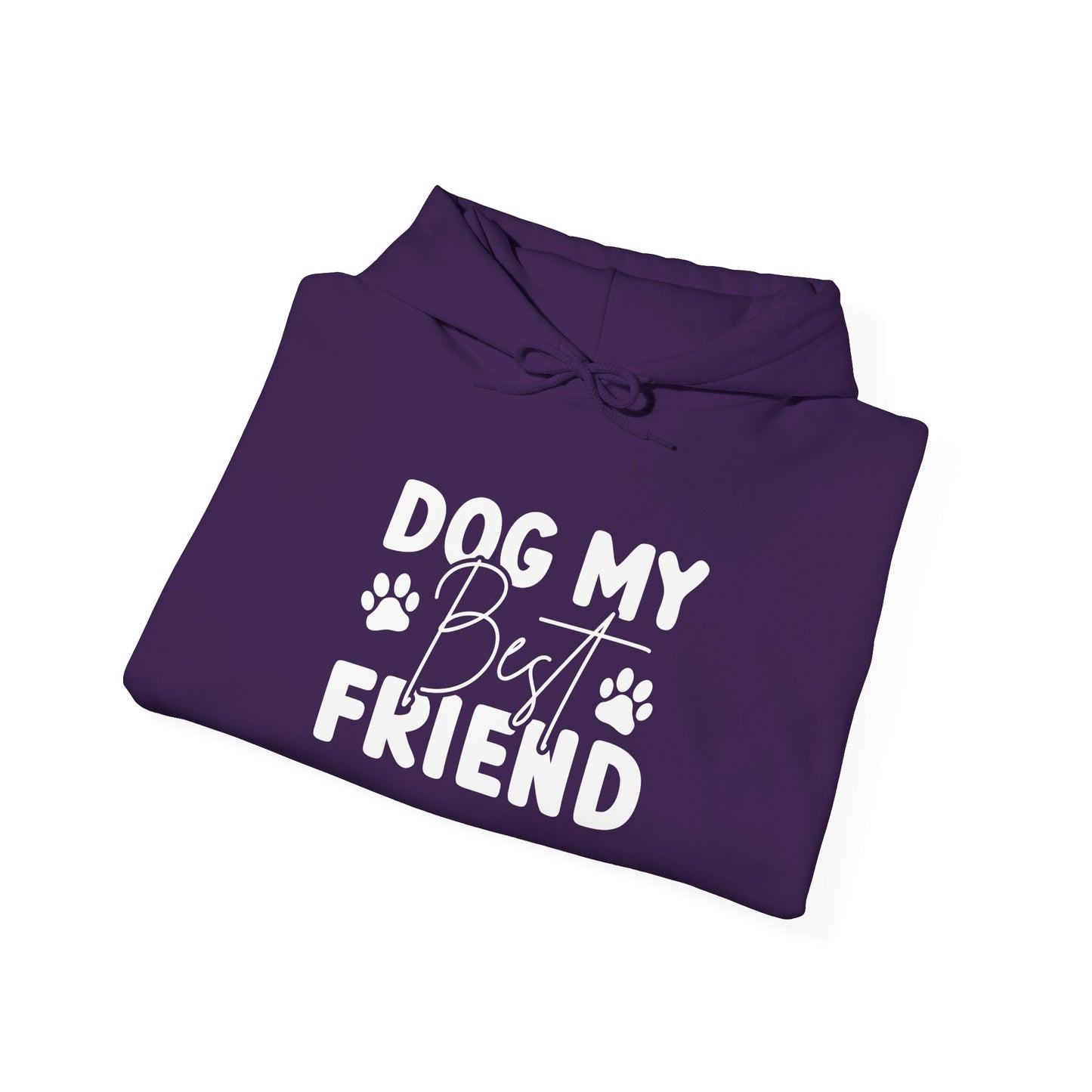 Dog My Best Friend Unisex Hoodie | Cute Dog Lover Apparel