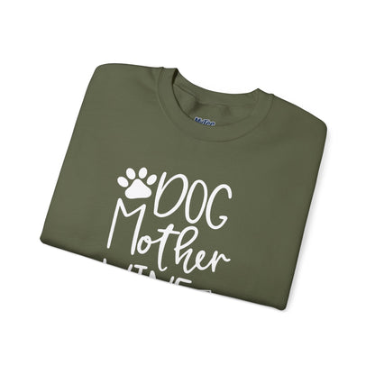 Dog Mother Wine Lover Sweatshirt | Dog Mom Apparel