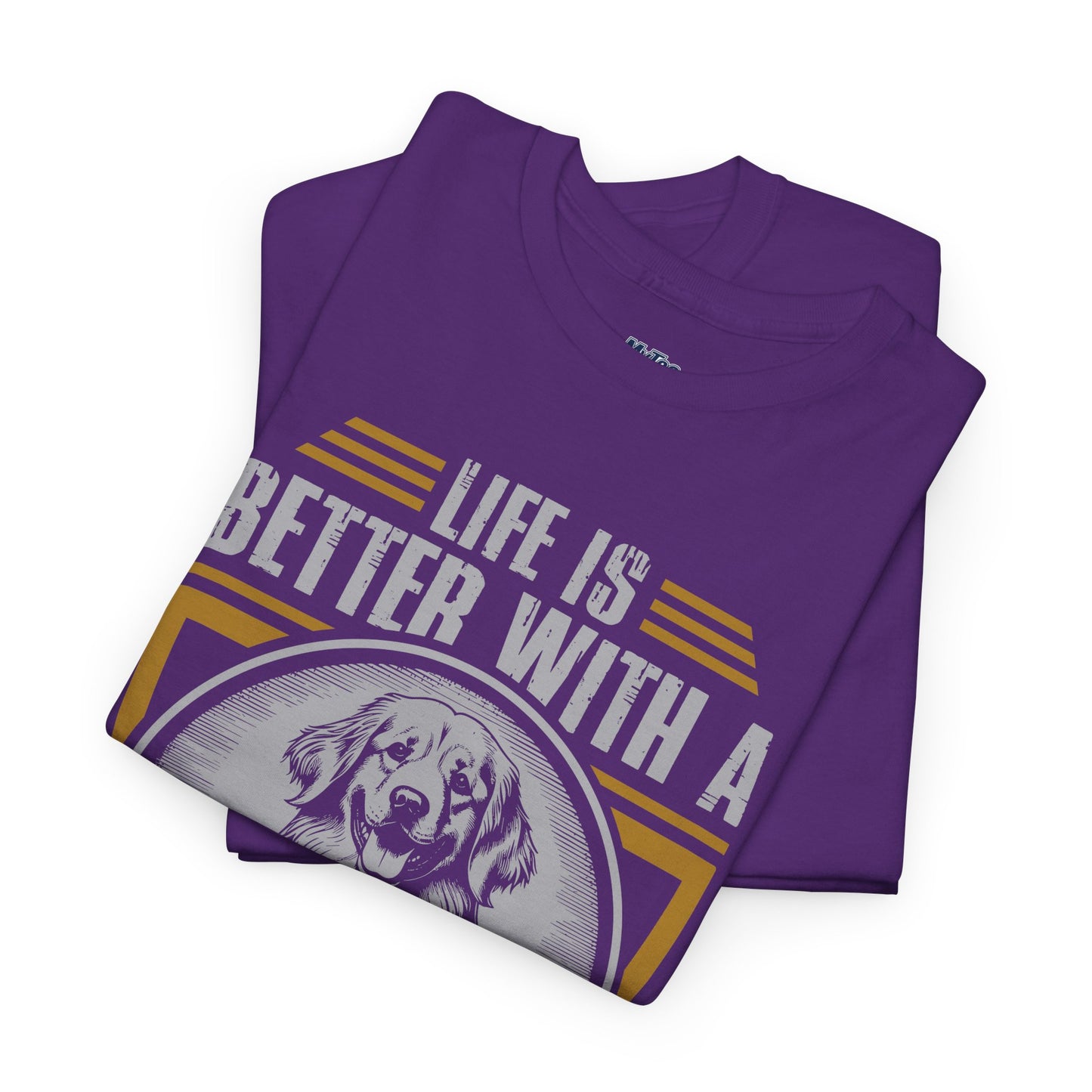 Life Is Better With A Golden Retriever Unisex T-Shirt