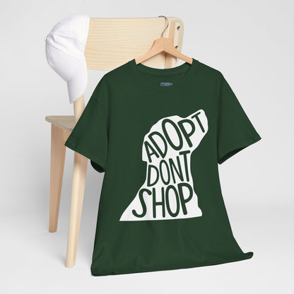 Adopt Don't Shop Unisex T-Shirt – Animal Rescue Awareness Tee