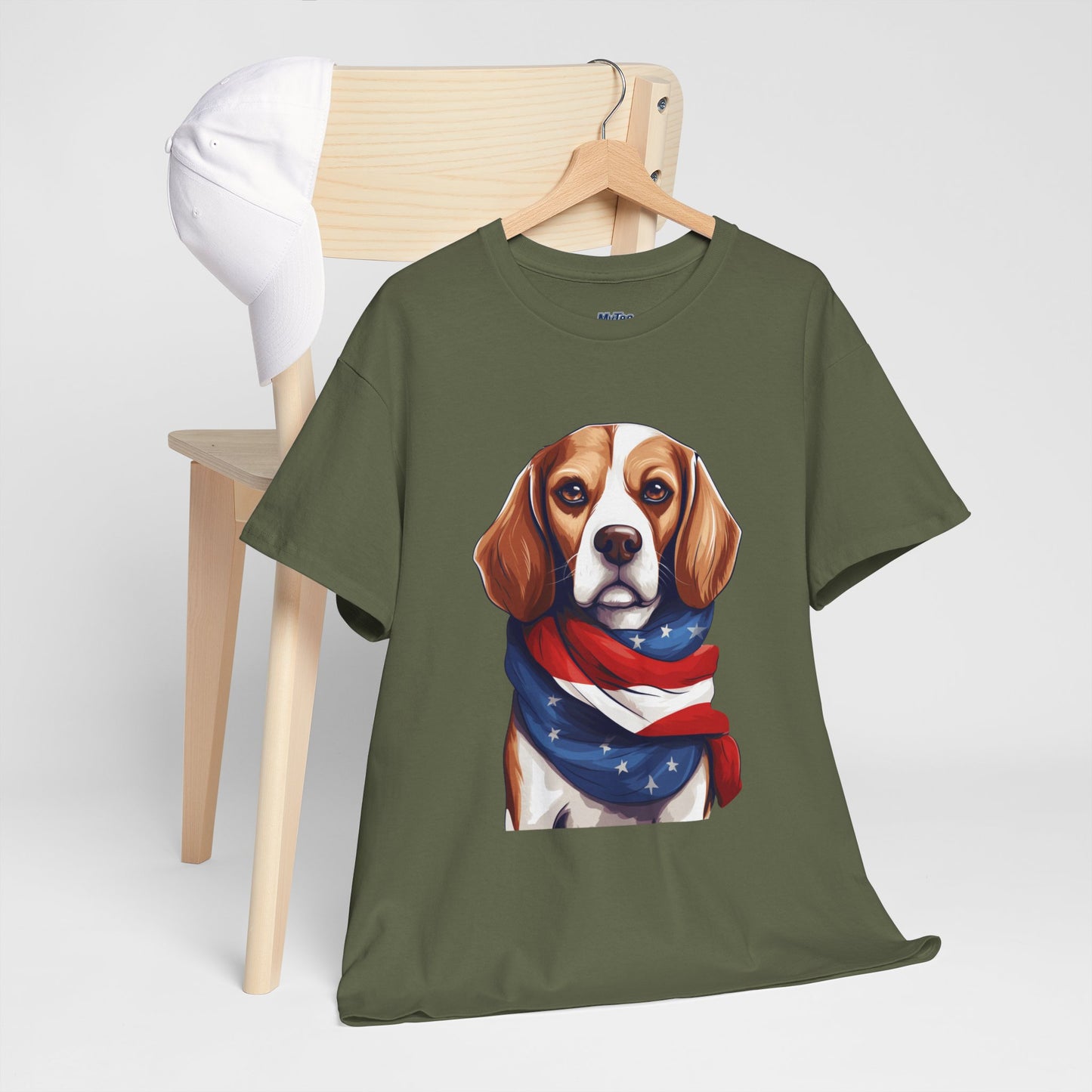 Patriotic Beagle Unisex T-Shirt