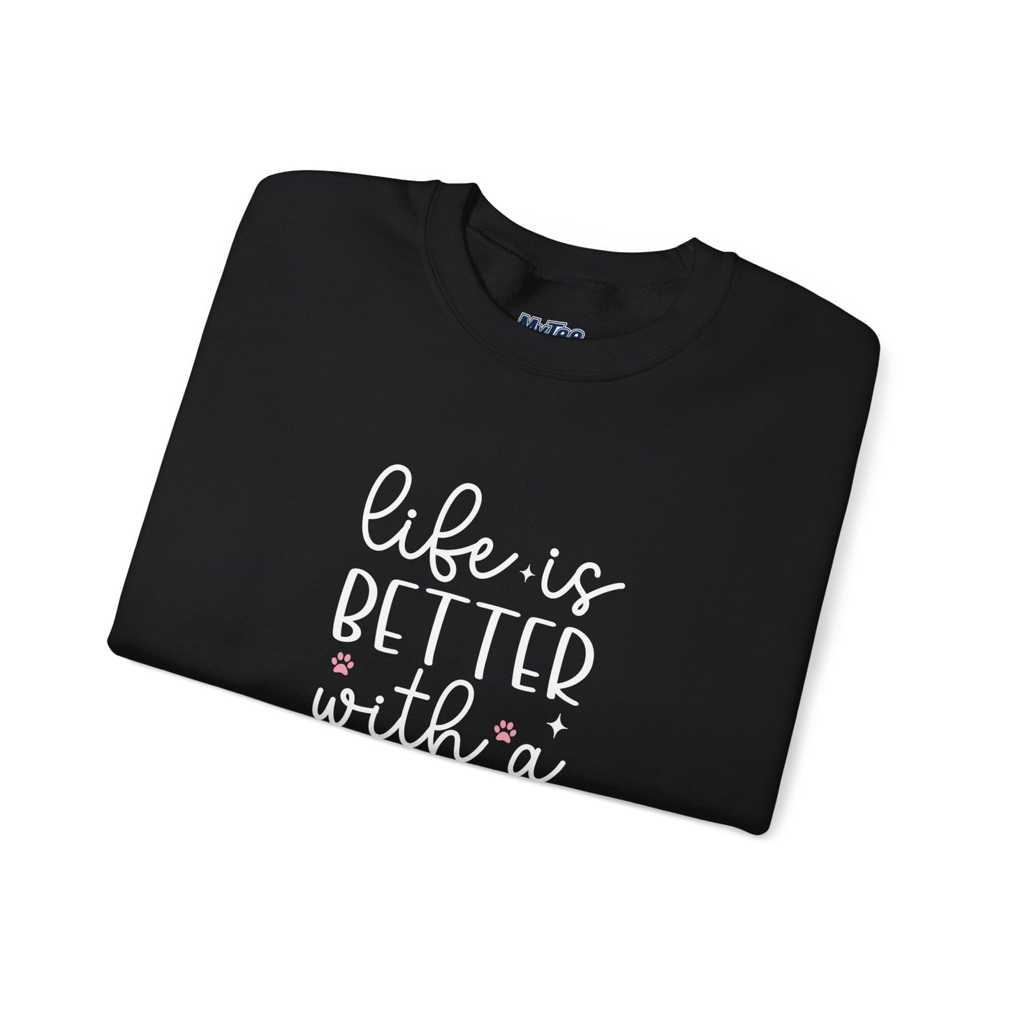 Life Is Better With A Rescue Dog Unisex Sweatshirt | Cozy Pet Lover Gift