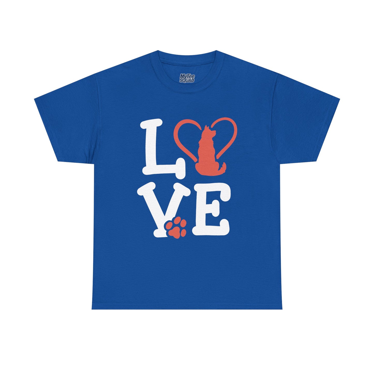 Love Dog Heart T-Shirt