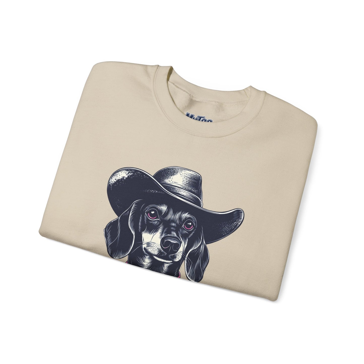 Dachshund Cowpoke Charm Sweatshirt – Soft Style With Attitude