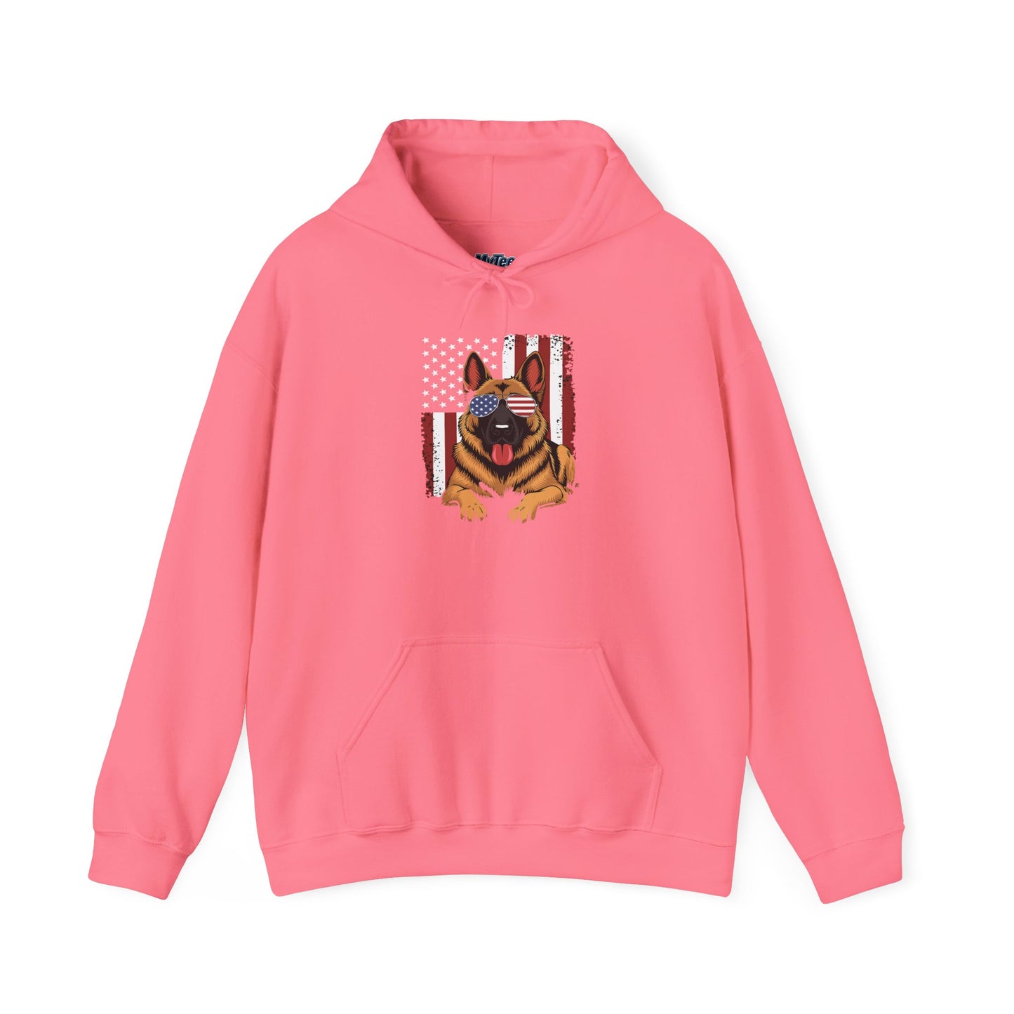 Patriotic German Shephard Dog Unisex Hoodie