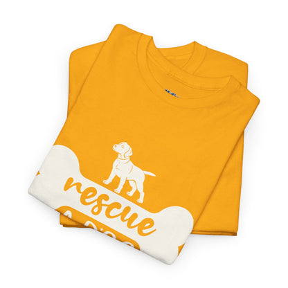 Rescue a Dog Unisex Cotton T-shirt | Dog Lover
