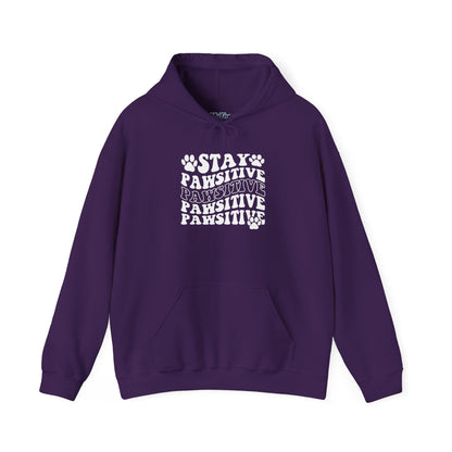 Stay Pawsitive Unisex Hoodie | Perfect for Celebrations & Holidays