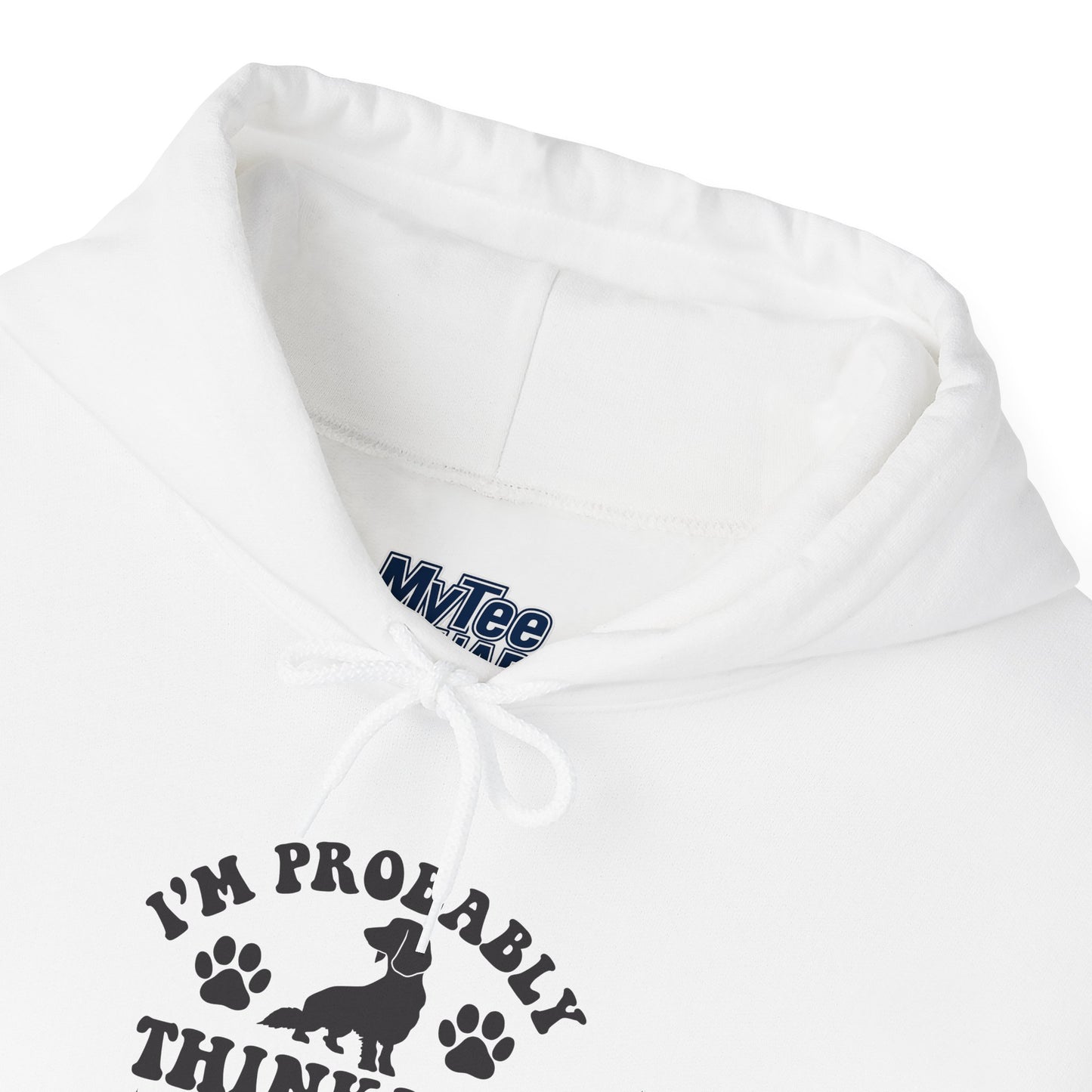 I'm Probably Thinking About My Dog Unisex Hoodie – Relatable & Cozy
