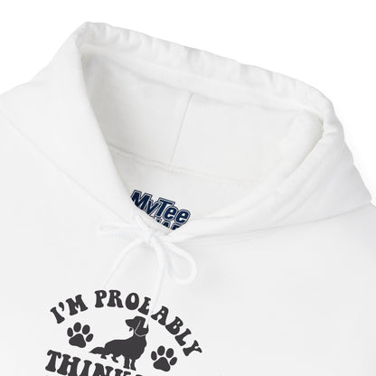 I'm Probably Thinking About My Dog Unisex Hoodie – Relatable & Cozy