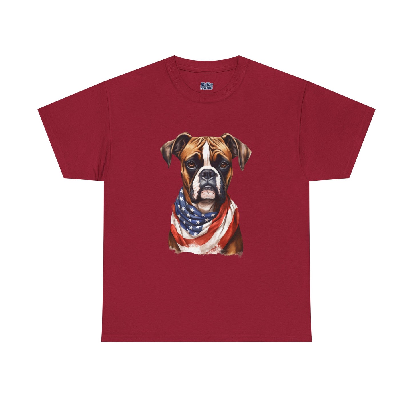 Patriotic Boxer Unisex T-Shirt