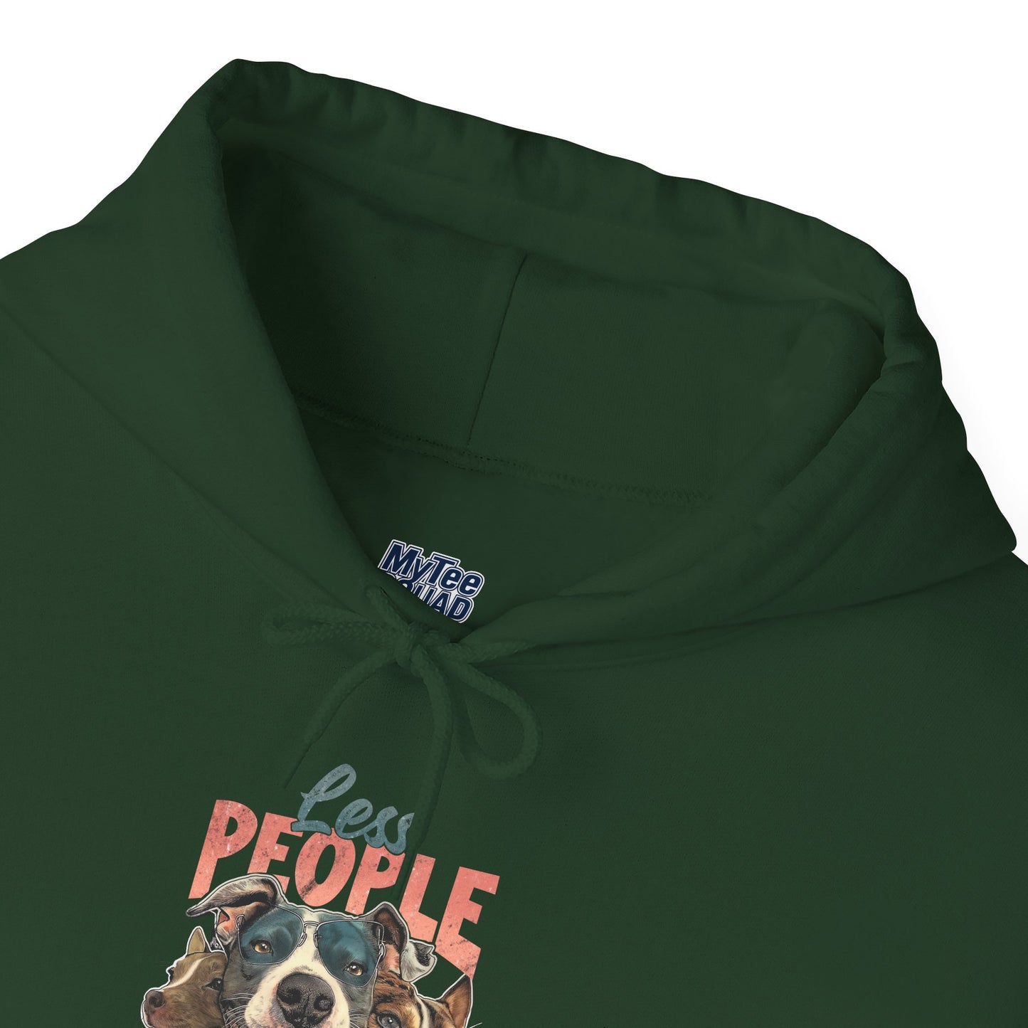 Less People More Dog Unisex Hoodie – Cozy Statement For Dog People