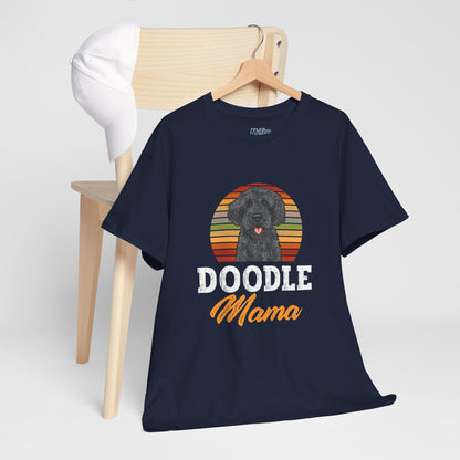 'Doodle Mama' Dog Mom Cotton T-Shirt