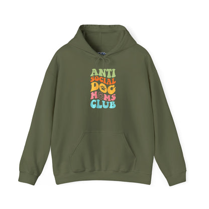 Anti-Social Dog Moms Club Hoodie | Perfect For Casual Outings
