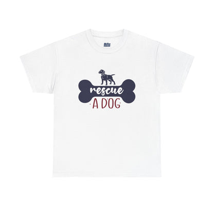 Rescue a Dog Unisex Cotton T-shirt | Dog Lover