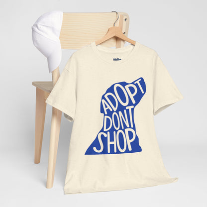 Adopt Don't Shop Unisex T-Shirt – Animal Rescue Awareness Tee