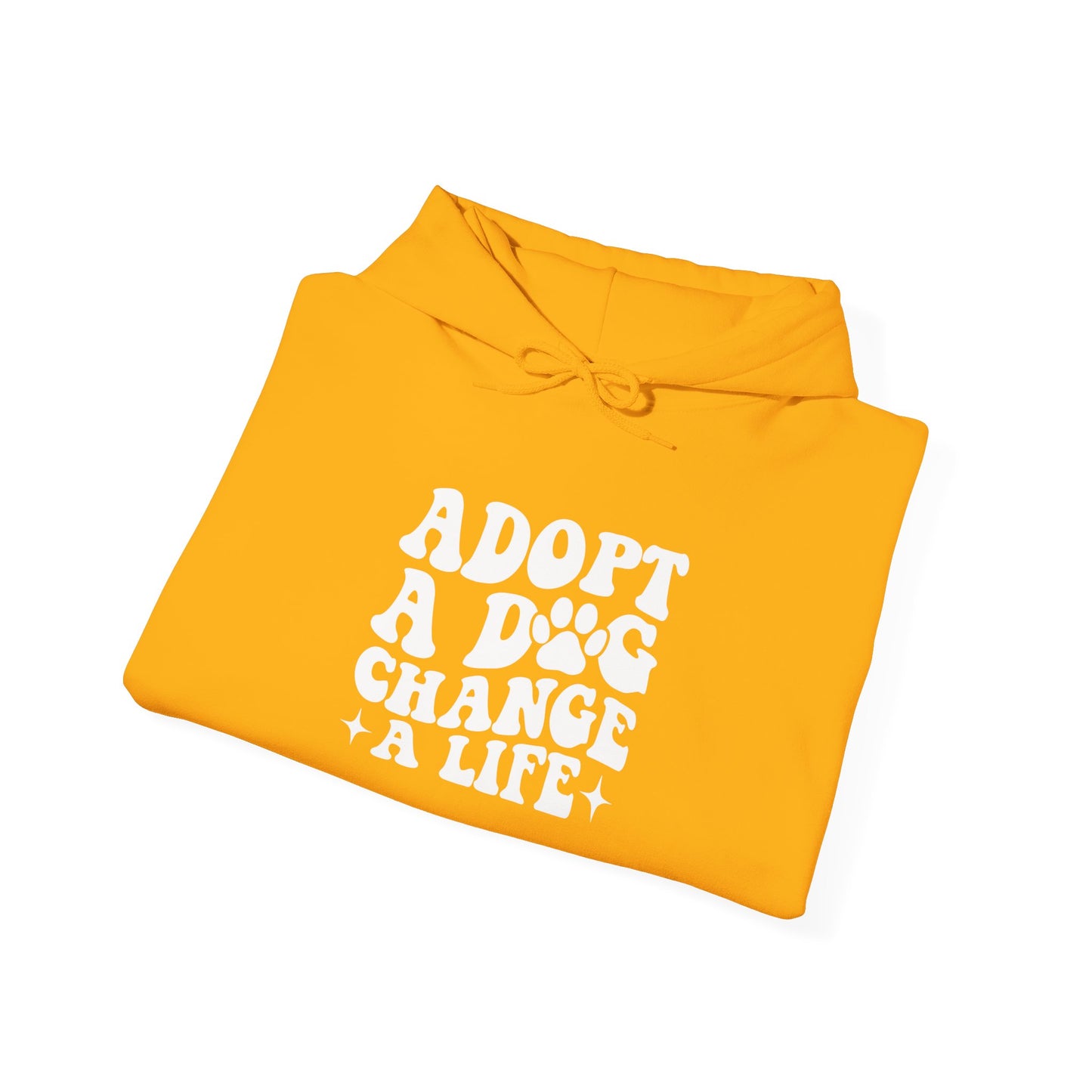 Adopt A Dog Change A Life Unisex Hoodie | Perfect For Animal Lovers