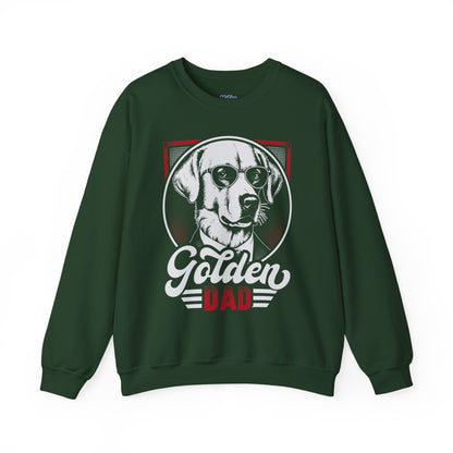 Golden Retriever Dad Sweatshirt | Retro Pet Lover Design