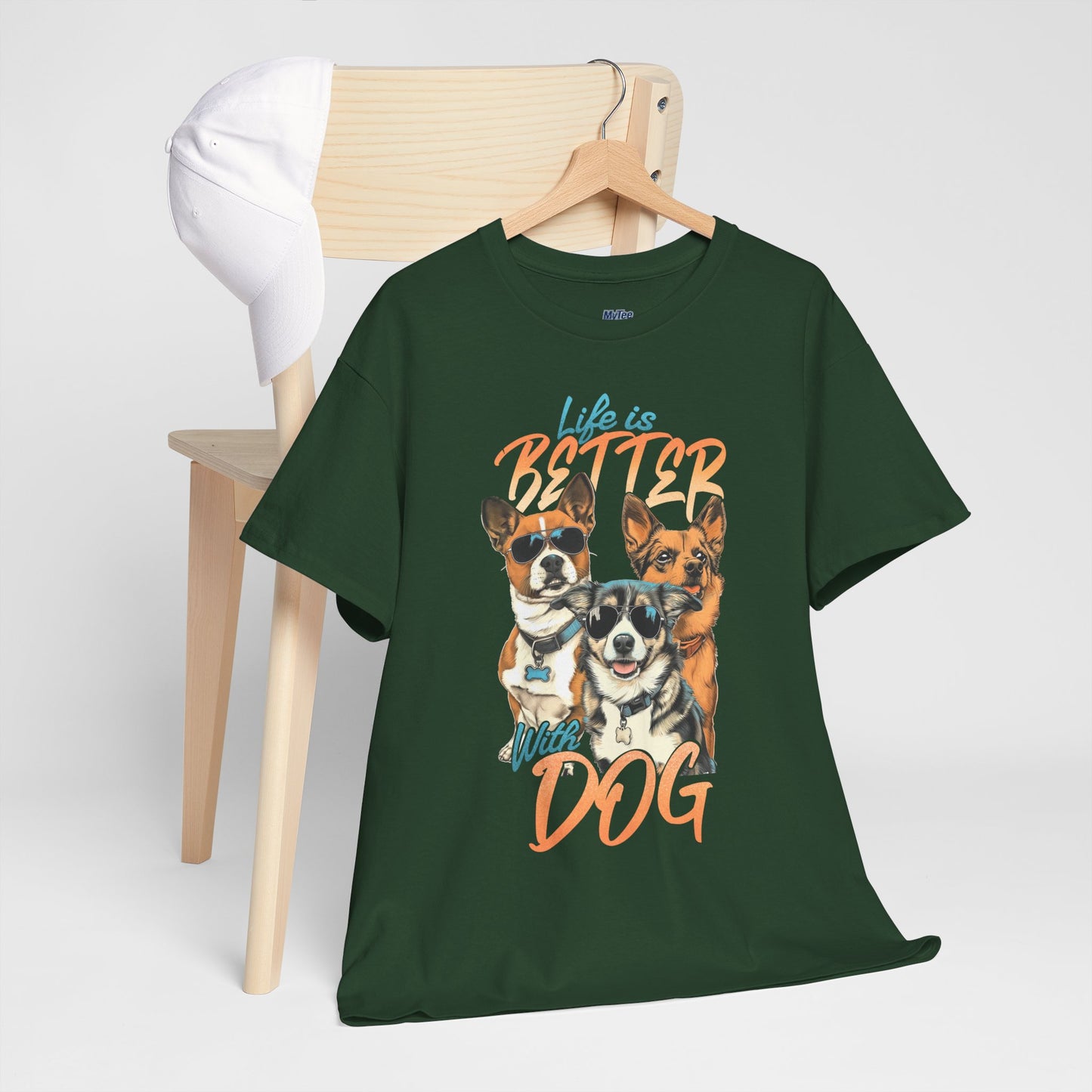 Life is Better With Dog Unisex T-shirt