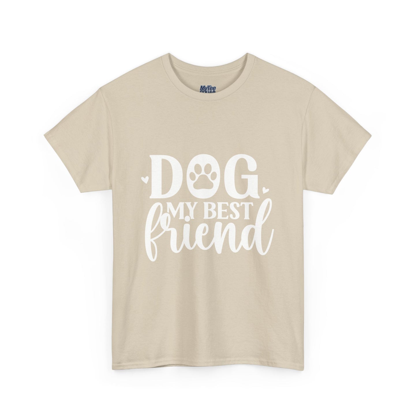 Dog My Best Friend Unisex Heavy Cotton T-Shirt | Pet Owner Apparel