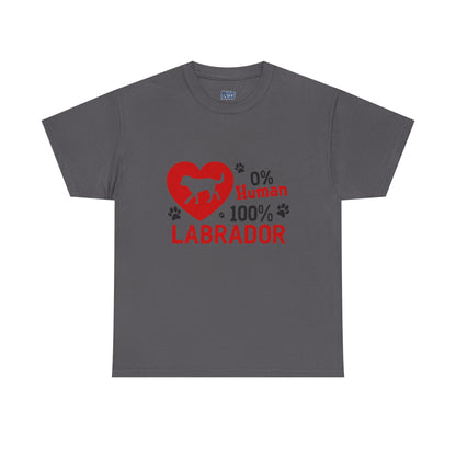 0 % Human, 100% Labrador Unisex T-Shirts