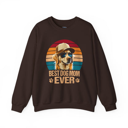 Best Dog Mom Ever Golden Retriever Sweatshirt