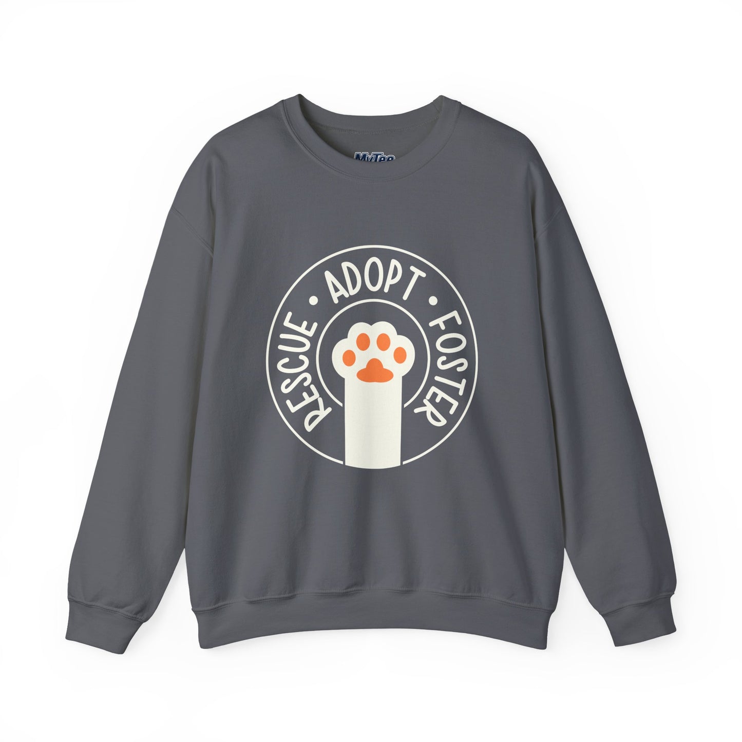 Rescue, Adopt, Foster Unisex Sweatshirt | Animal Lover Gift, Pet Adoption Crewneck