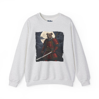 Pitbull Samurai Warrior Sweatshirt | Cozy Crewneck