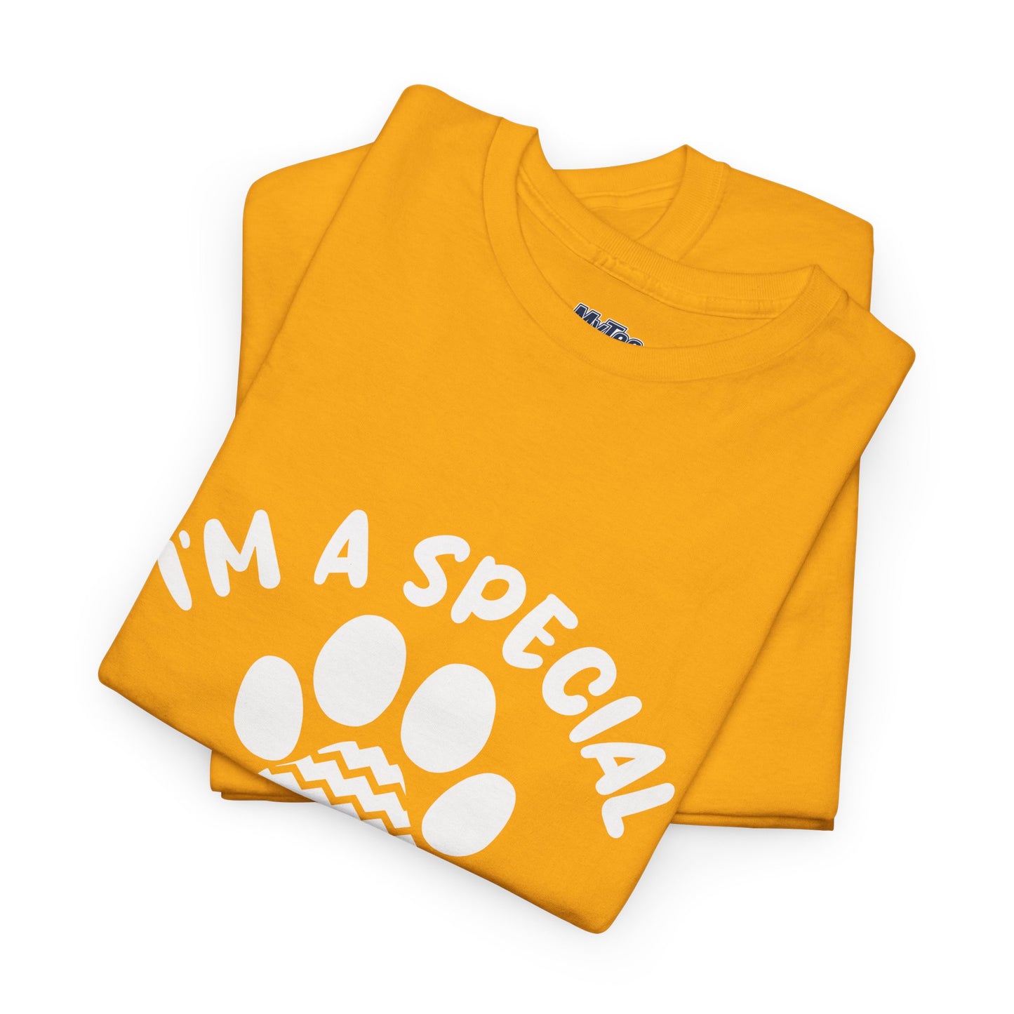 I'M A SPECIAL, DOG KIND OF SPECIAL Casual PAW Cotton T-shirt