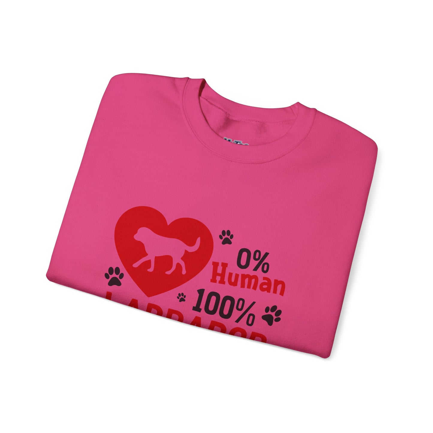 Labrador Life Unisex Sweatshirt – 100% Pup, 0% Human Energy