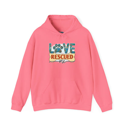 Love Rescued Me Pet Unisex Hoodie