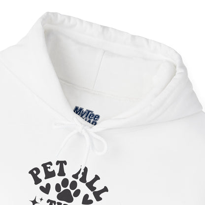Pet All The Dogs Unisex Hoodie | Gift For Pet Owners
