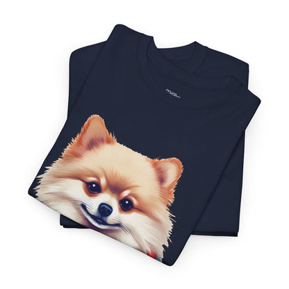 Patriotic pomeranian Unisex T-Shirt