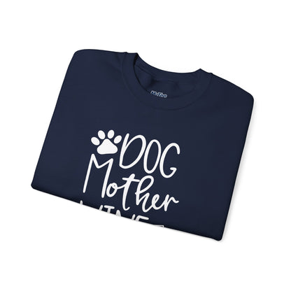 Dog Mother Wine Lover Sweatshirt | Dog Mom Apparel