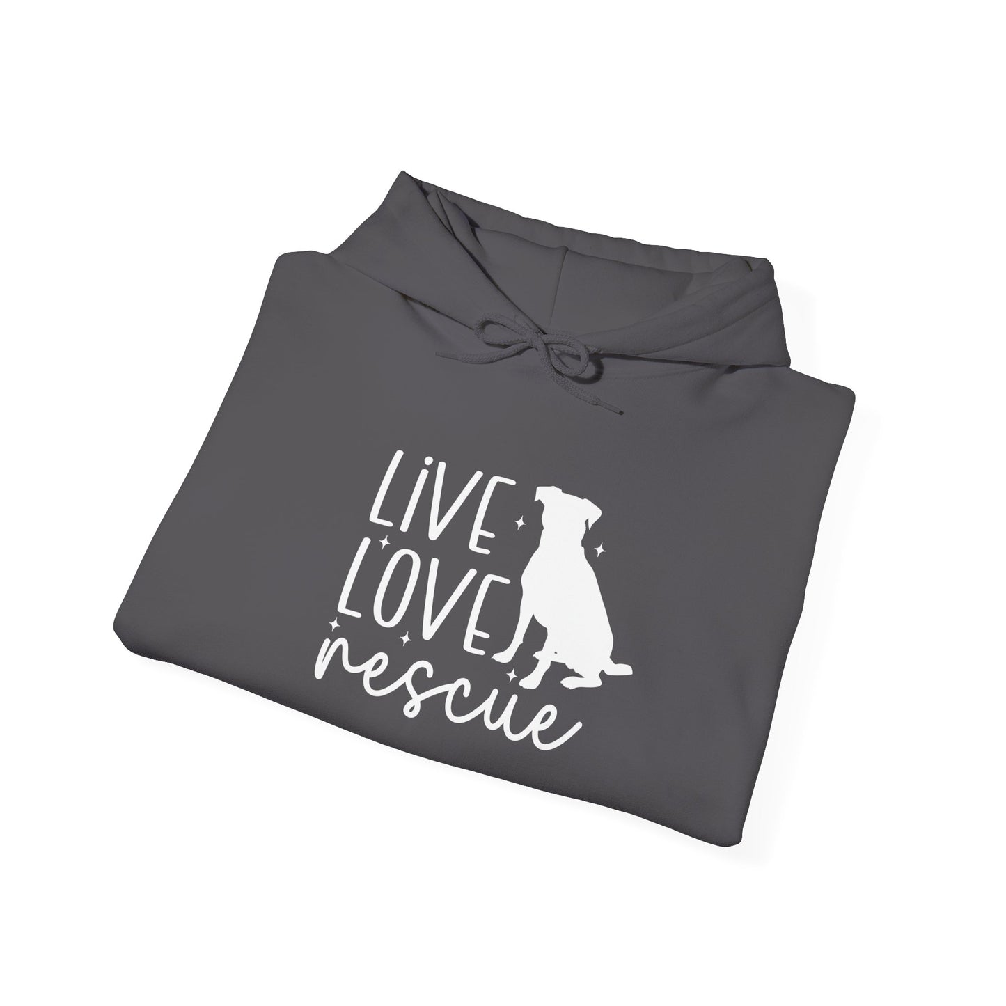 Live Love Rescue Unisex Hoodie For Pet Lovers
