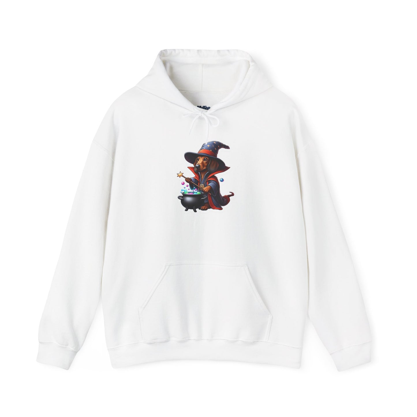 Dachshund Wizard Unisex Hoodie – Bewitching Dog Graphic