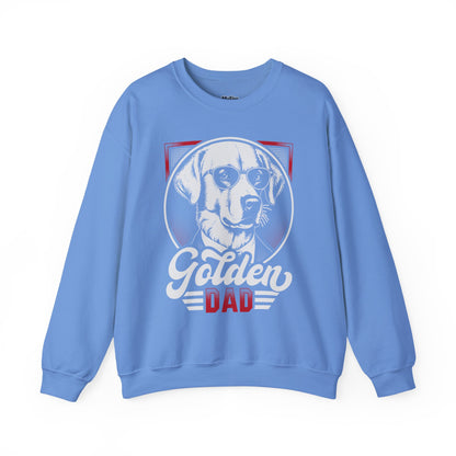 Golden Retriever Dad Sweatshirt | Retro Pet Lover Design