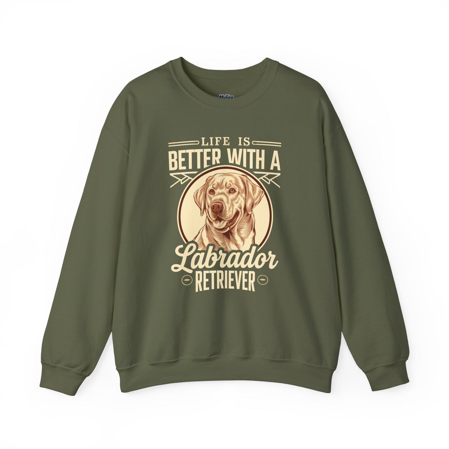Life Is Better With A Labrador Crewneck Unisex Sweatshirt