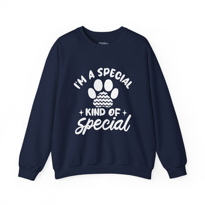 I’m A Special Kind Of Special Crewneck Sweatshirt – Dog Person Energy